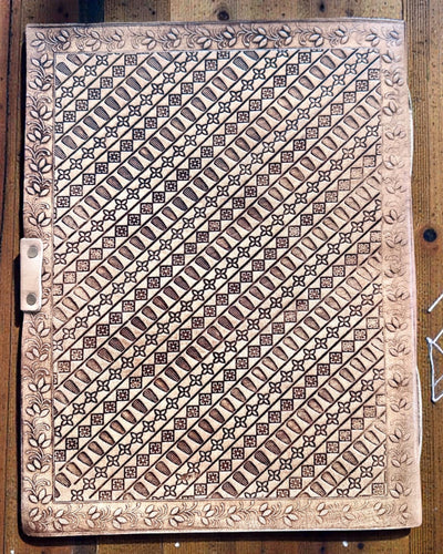 Libro de Recuerdos de Cuero Heritage – Cuaderno Personalizado 25 × 33 cm