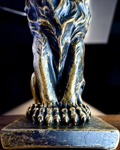 El Rey León – Figura decorativa compacta de 14.5 cm con opción de grabado para regalo