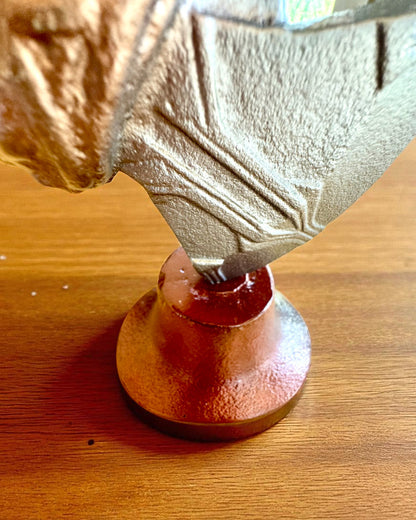 Storm Relic – martillo decorativo con base, 26 cm, hecho a mano, posibilidad de personalización con grabado para regalo