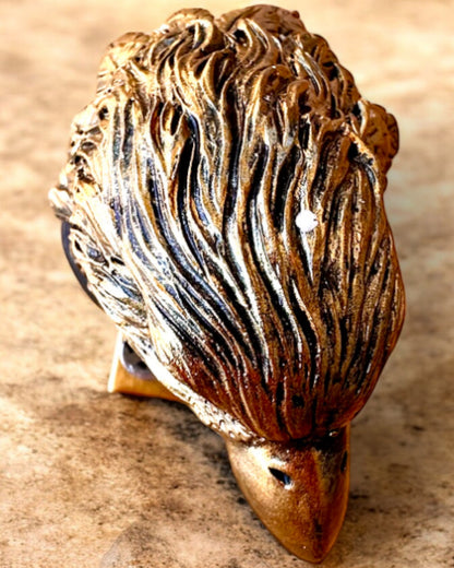Figura de Cabeza de Águila Büffel Warden – en Elegante Frac con Opción de Grabado para regalo