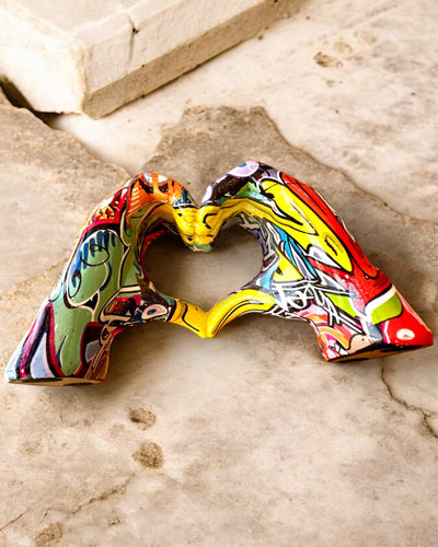 Figura decorativa Colorido Soporte Decorativo ArtBrace - posibilidad de personalización con grabado, para regalo