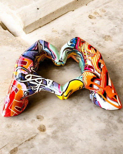 Figura decorativa Colorido Soporte Decorativo ArtBrace - posibilidad de personalización con grabado, para regalo