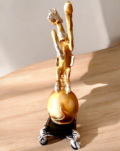 Elegante Estatuilla "Złoty Rumak" - con opción de grabado para regalo