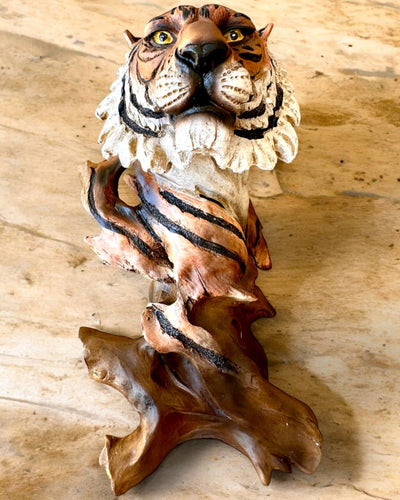 Estatuilla "Tigre Rey de la Selva" con Opción de Grabado, figura de 29 cm de altura, decoración para regalo