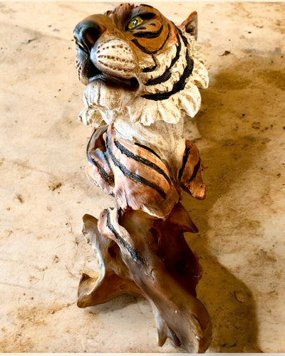 Estatuilla "Tigre Rey de la Selva" con Opción de Grabado, figura de 29 cm de altura, decoración para regalo