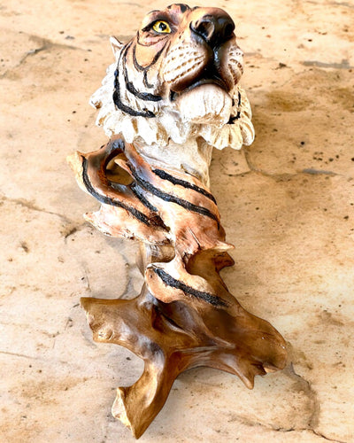 Estatuilla "Tigre Rey de la Selva" con Opción de Grabado, figura de 29 cm de altura, decoración para regalo