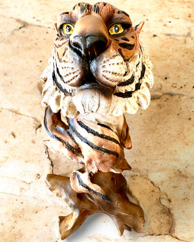 Estatuilla "Tigre Rey de la Selva" con Opción de Grabado, figura de 29 cm de altura, decoración para regalo
