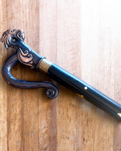 Bastón de paseo Guardián del Dragón – posibilidad de personalización con grabado para regalo