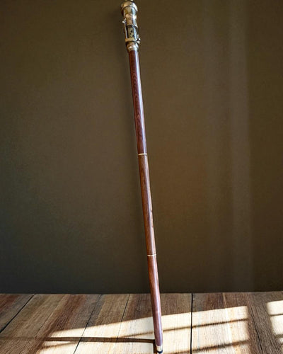 Bastón Navegador 2.0 con brújula y telescopio oculto, opción de personalización con grabado para regalo