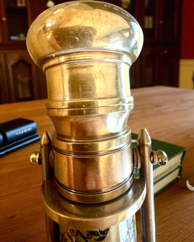 Bastón Navegador 2.0 con brújula y telescopio oculto, opción de personalización con grabado para regalo