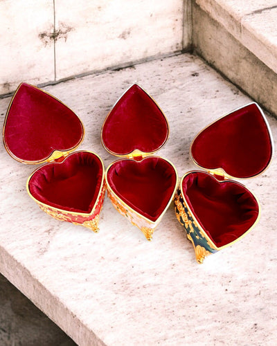 Caja de joyería "Royal Elegance" - con opción de grabado para regalo, 3 variantes a elegir