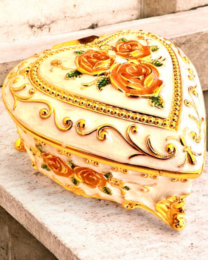 Caja de joyería "Royal Elegance" - con opción de grabado para regalo, 3 variantes a elegir