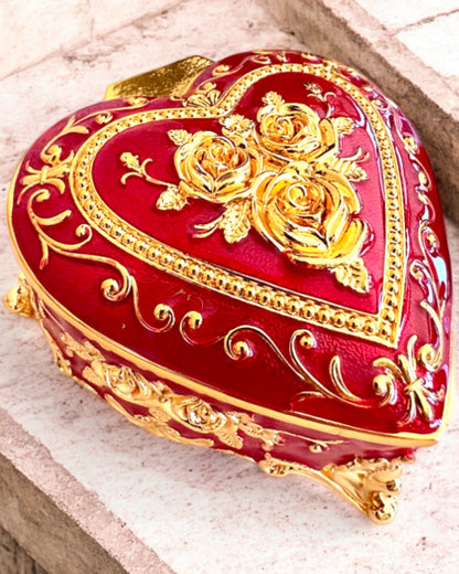 Caja de joyería "Royal Elegance" - con opción de grabado para regalo, 3 variantes a elegir
