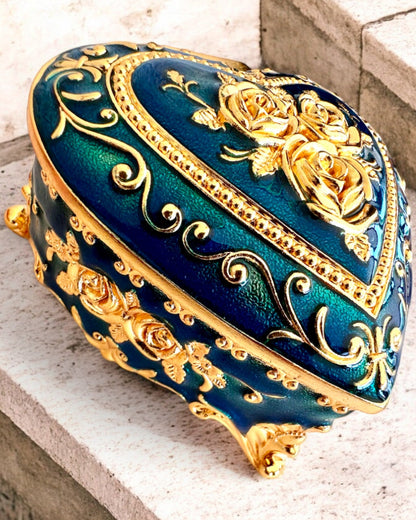 Caja de joyería "Royal Elegance" - con opción de grabado para regalo, 3 variantes a elegir