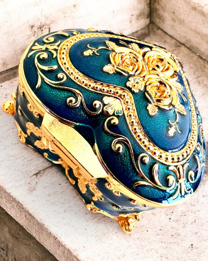 Caja de joyería "Royal Elegance" - con opción de grabado para regalo, 3 variantes a elegir
