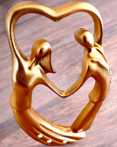 Figura símbolo del amor - "Cercanía Eterna" para regalo, personalización con grabado