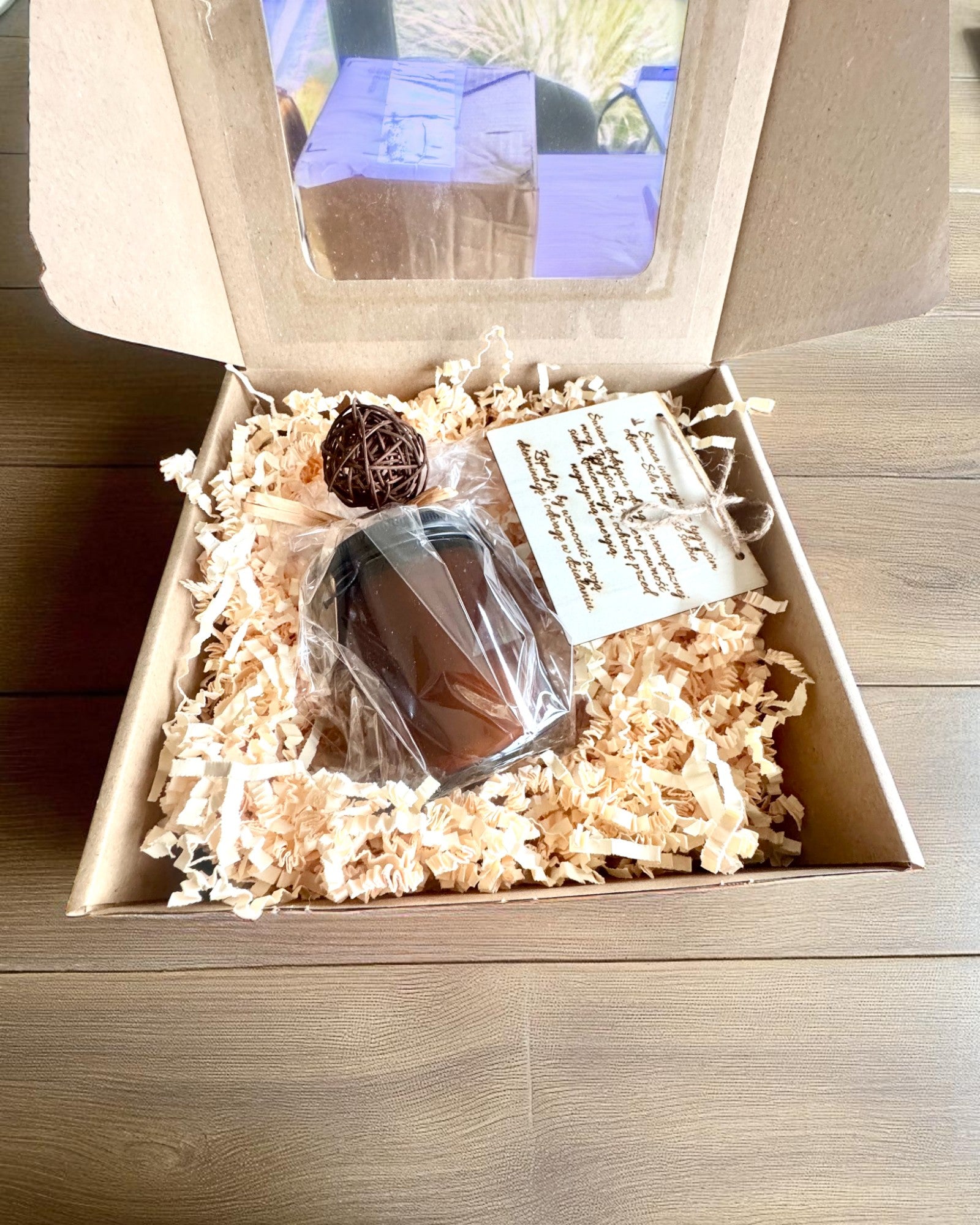 Vela intencional Poder del Tigre – Confianza en uno mismo y prosperidad, 250 ml, posibilidad de personalización de la tapa para regalo