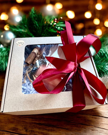 Vela de soja intencional 250 ml con piedra natural – elige tu energía: Citrino o Granate, personalización con grabado para regalo