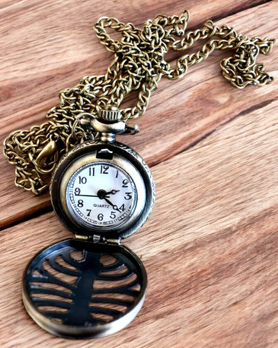 Reloj de bolsillo "Rybia Łuska" con opción de grabado para regalo