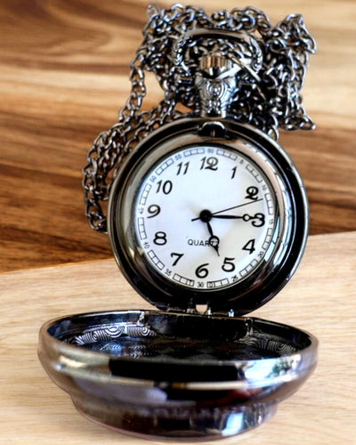 Reloj de Bolsillo "Árbol de la Vida" con Posibilidad de Grabado para regalo