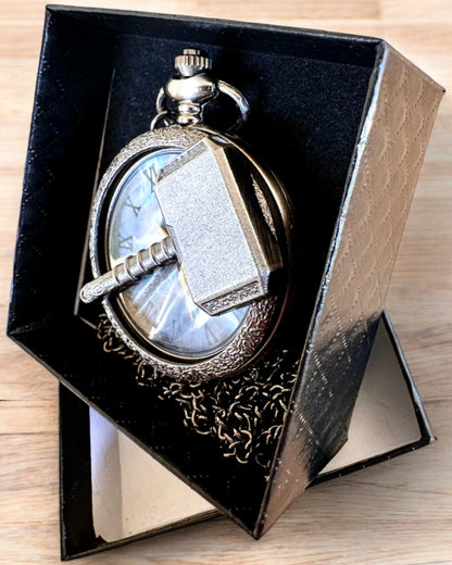 Młot Czasu - Reloj de Bolsillo, posibilidad de personalizar con grabado para regalo