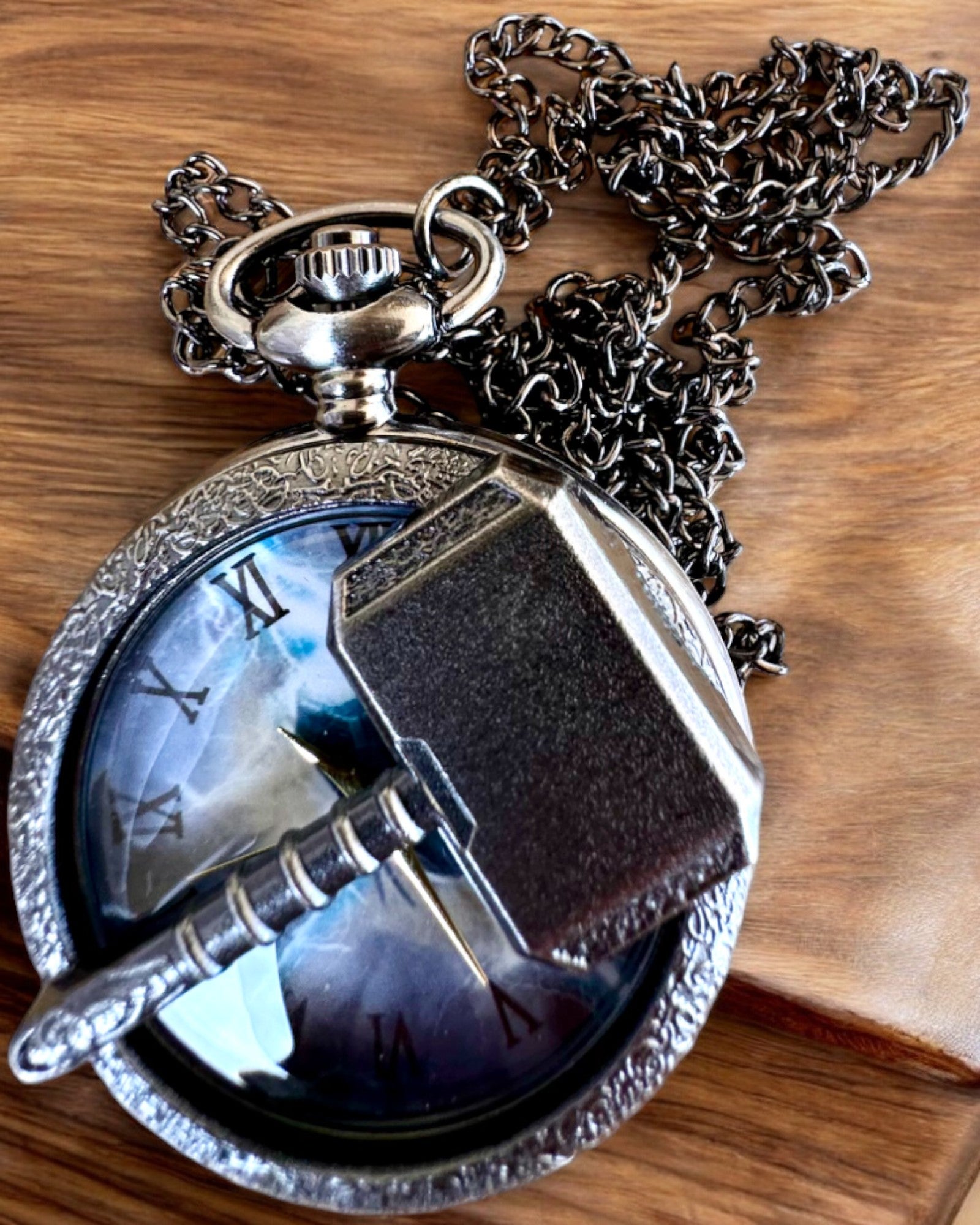 Młot Czasu - Reloj de Bolsillo, posibilidad de personalizar con grabado para regalo
