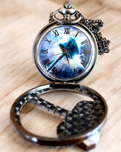 Młot Czasu - Reloj de Bolsillo, posibilidad de personalizar con grabado para regalo