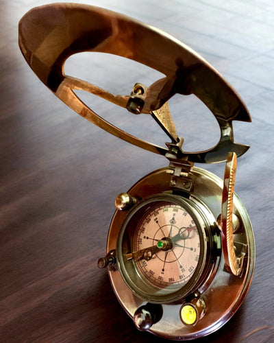 Brújula del Capitán Explorer 2 – posibilidad de grabado personalizado para regalo, disponible en 2 variantes de color