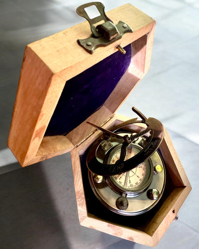 Brújula del Capitán Explorer 2 – posibilidad de grabado personalizado para regalo, disponible en 2 variantes de color