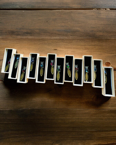 Marcador de libro "Sowa z Konstelacjami" - 12 variantes para elegir, personalización con grabado