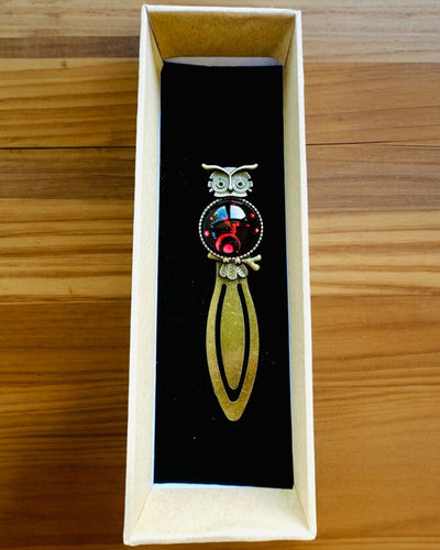 Marcador de libro "Sowa z Konstelacjami" - 12 variantes para elegir, personalización con grabado