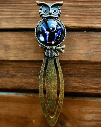 Marcador de libro "Sowa z Konstelacjami" - 12 variantes para elegir, personalización con grabado