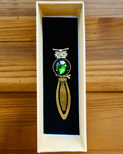 Marcador de libro "Sowa z Konstelacjami" - 12 variantes para elegir, personalización con grabado