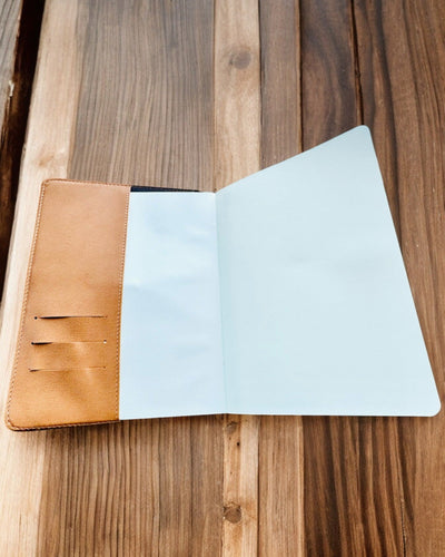 Exclusivo Cuaderno de Cuero "Sekretnik" A5 con Cerradura de Combinación - personalización con grabado