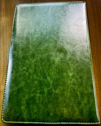 Exclusivo Cuaderno de Cuero "Sekretnik" A5 con Cerradura de Combinación - personalización con grabado