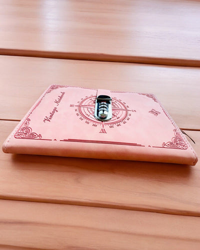 Cuaderno Secreto A5 Vintage con bloqueo de código - Elige Tu Estilo, personalización con grabado para regalo