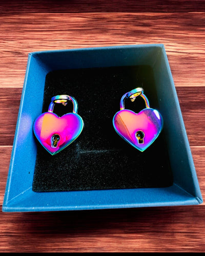 Mini Candados de Amor en Forma de Corazón DeLuxe, Set de 2 candados con llaves, 6 variantes a elegir, posibilidad de personalización con grabado para regalo