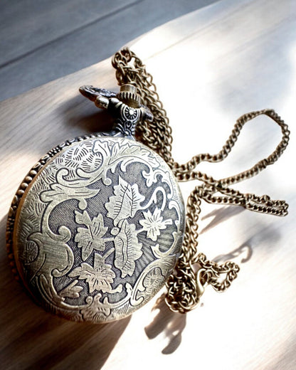 Reloj de bolsillo "Lokomotywa Czasu" con grabado, para regalo, motivo de tren