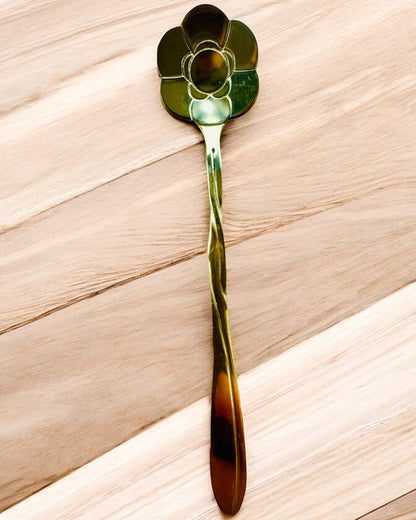 Juego de Cucharitas "Kwiatowa Rapsodia" - personalización con grabado para regalo, 2 variantes a elegir