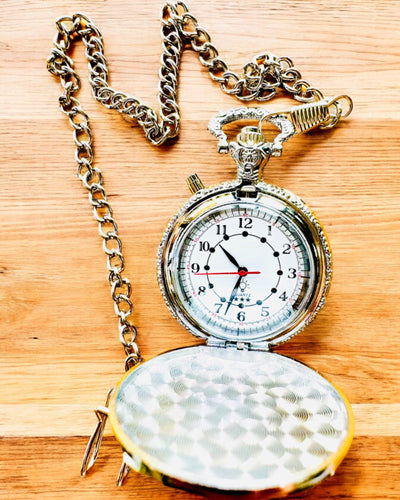 Reloj de Bolsillo "Motocyklowy Elegancik 2" – Grabado para regalo, 3 variantes de color