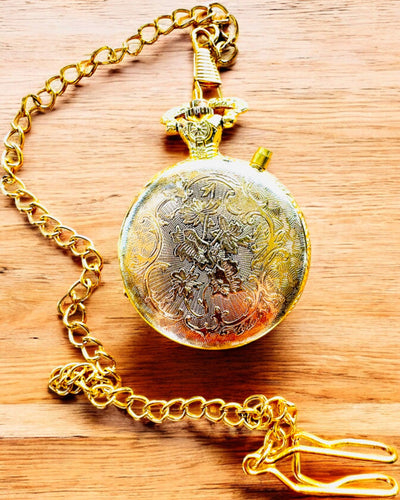 Reloj de Bolsillo "Motocyklowy Elegancik 2" – Grabado para regalo, 3 variantes de color