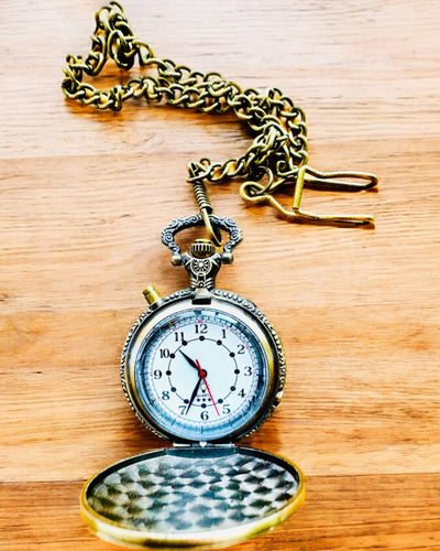 Reloj de Bolsillo "Motocyklowy Elegancik 2" – Grabado para regalo, 3 variantes de color