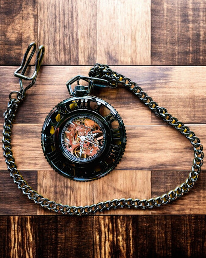 Reloj de Bolsillo "Mechanica Heritage" con Opción de Personalización