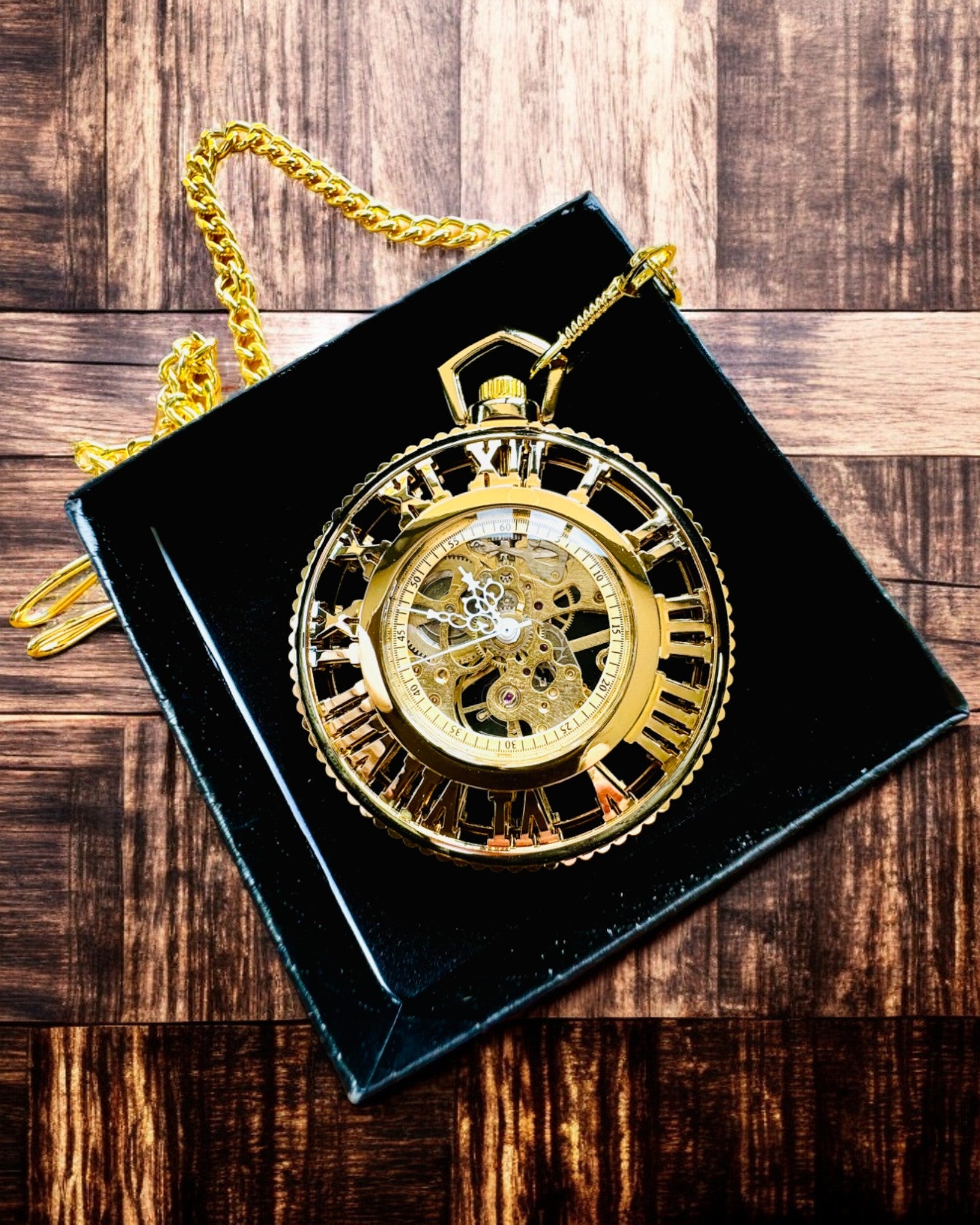 Reloj de Bolsillo "Mechanica Heritage" con Opción de Personalización