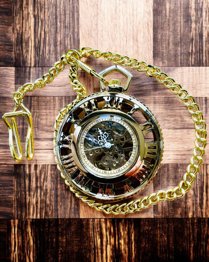 Reloj de Bolsillo "Mechanica Heritage" con Opción de Personalización