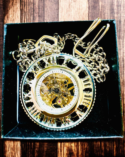Reloj de Bolsillo "Mechanica Heritage" con Opción de Personalización