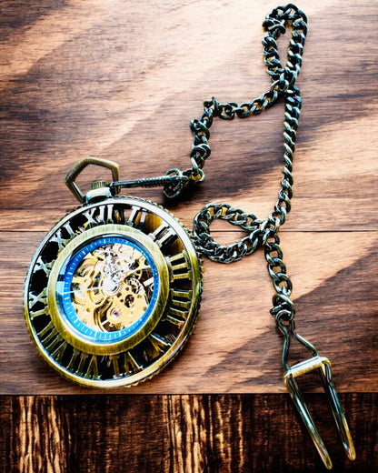 Reloj de Bolsillo "Mechanica Heritage" con Opción de Personalización