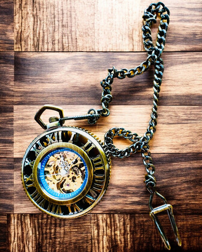 Reloj de Bolsillo "Mechanica Heritage" con Opción de Personalización