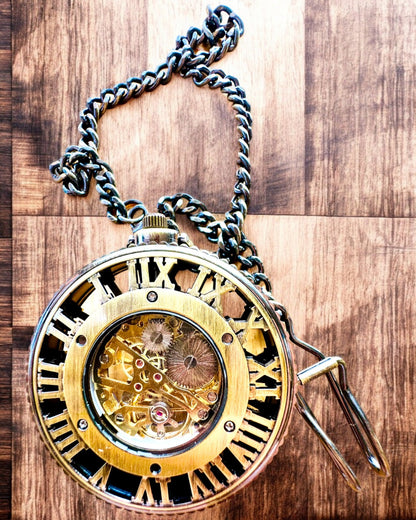 Reloj de Bolsillo "Mechanica Heritage" con Opción de Personalización