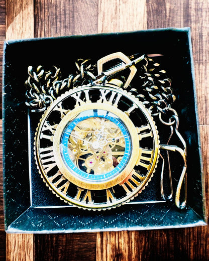 Reloj de Bolsillo "Mechanica Heritage" con Opción de Personalización